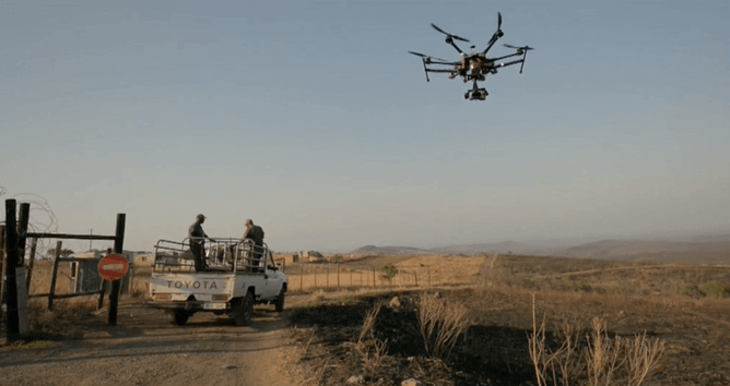 Drones and poachers