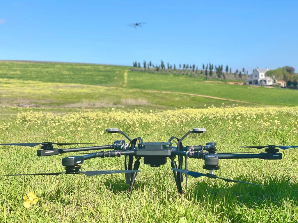 drone for detecting weeds